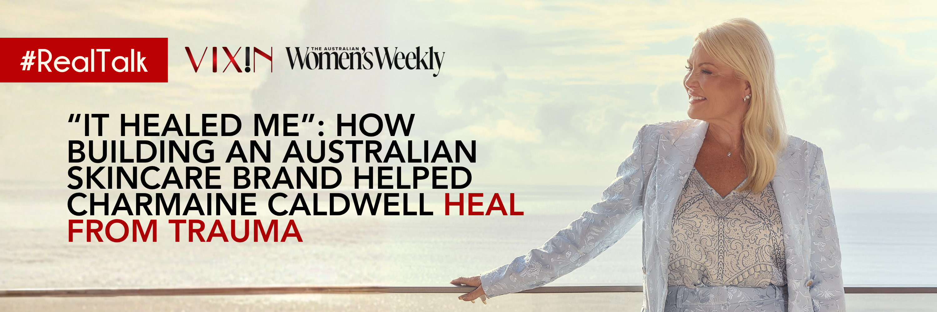 “It healed me”: How building an Australian skincare brand helped Charmaine Caldwell heal from trauma
