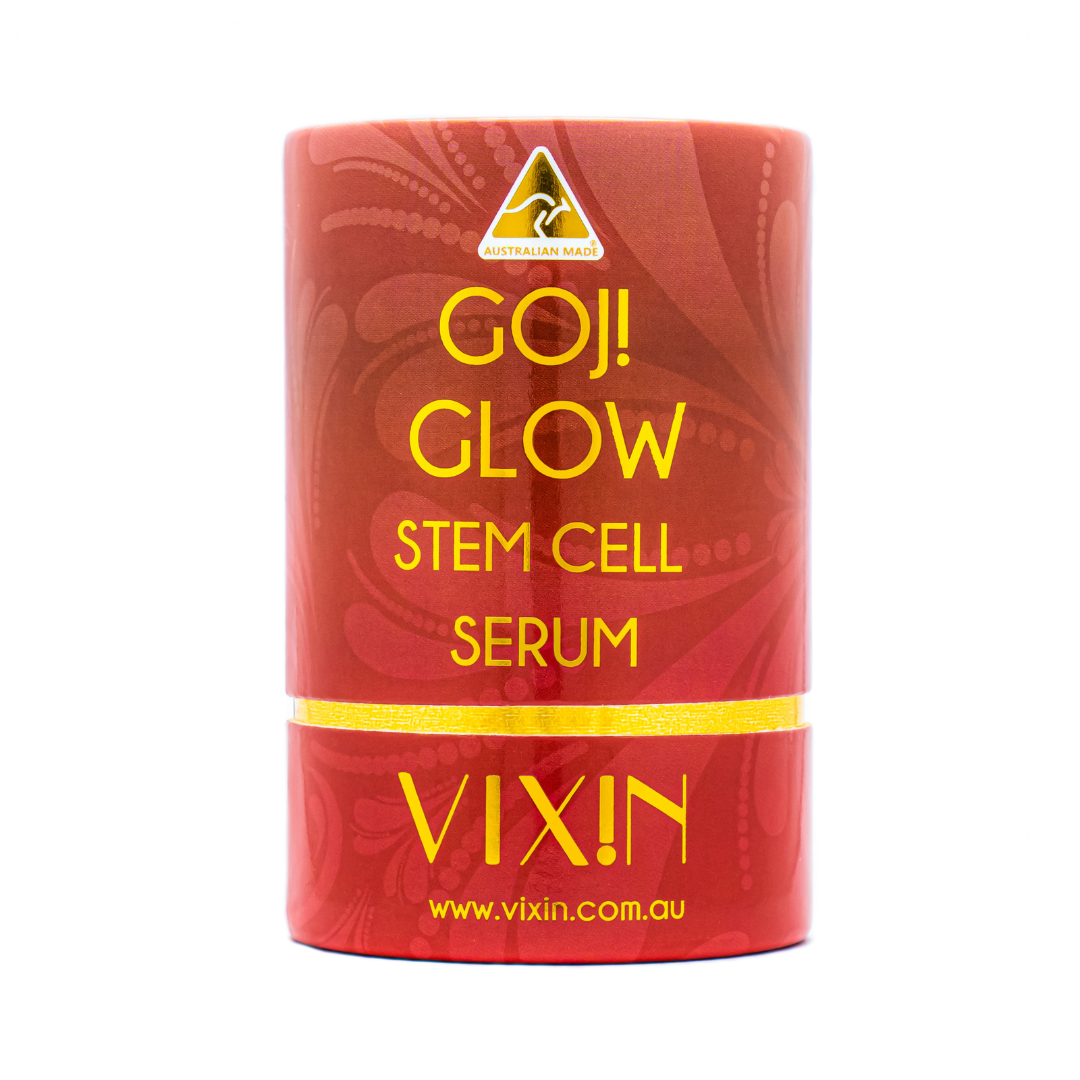 Vixin Goji Glow Booster Serum 30mL – antioxidant peptide brightening serum, Australian skincare