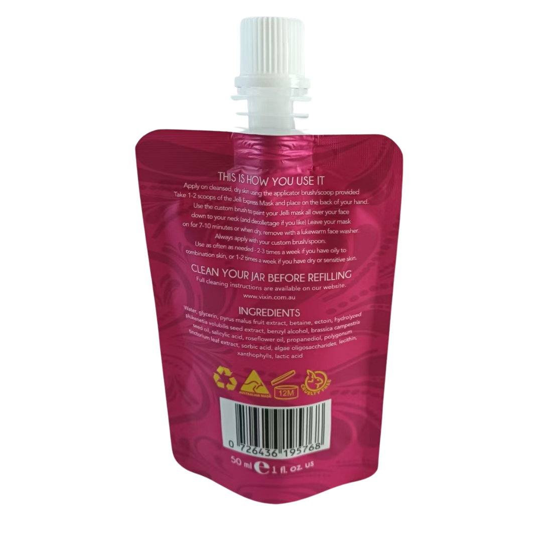 Refill Pouch - Jelli Skin Snack - Express Mask 50mL