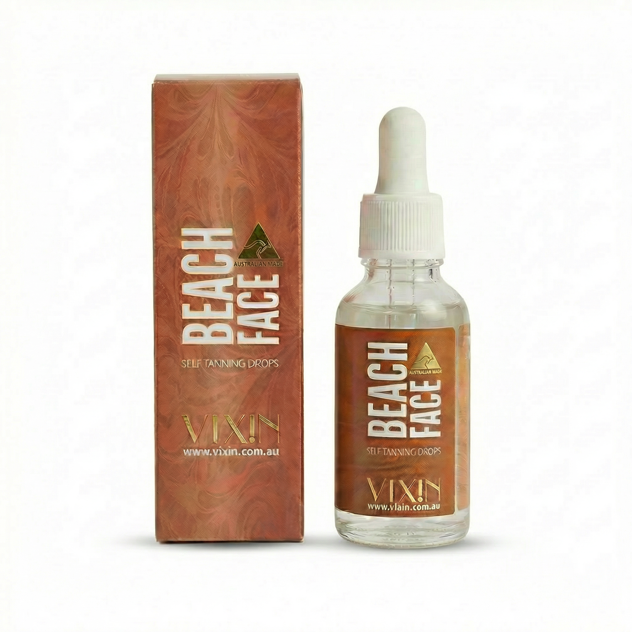 Beach Face - Faux Glow Face & Body Self Tanning Serum 30mL