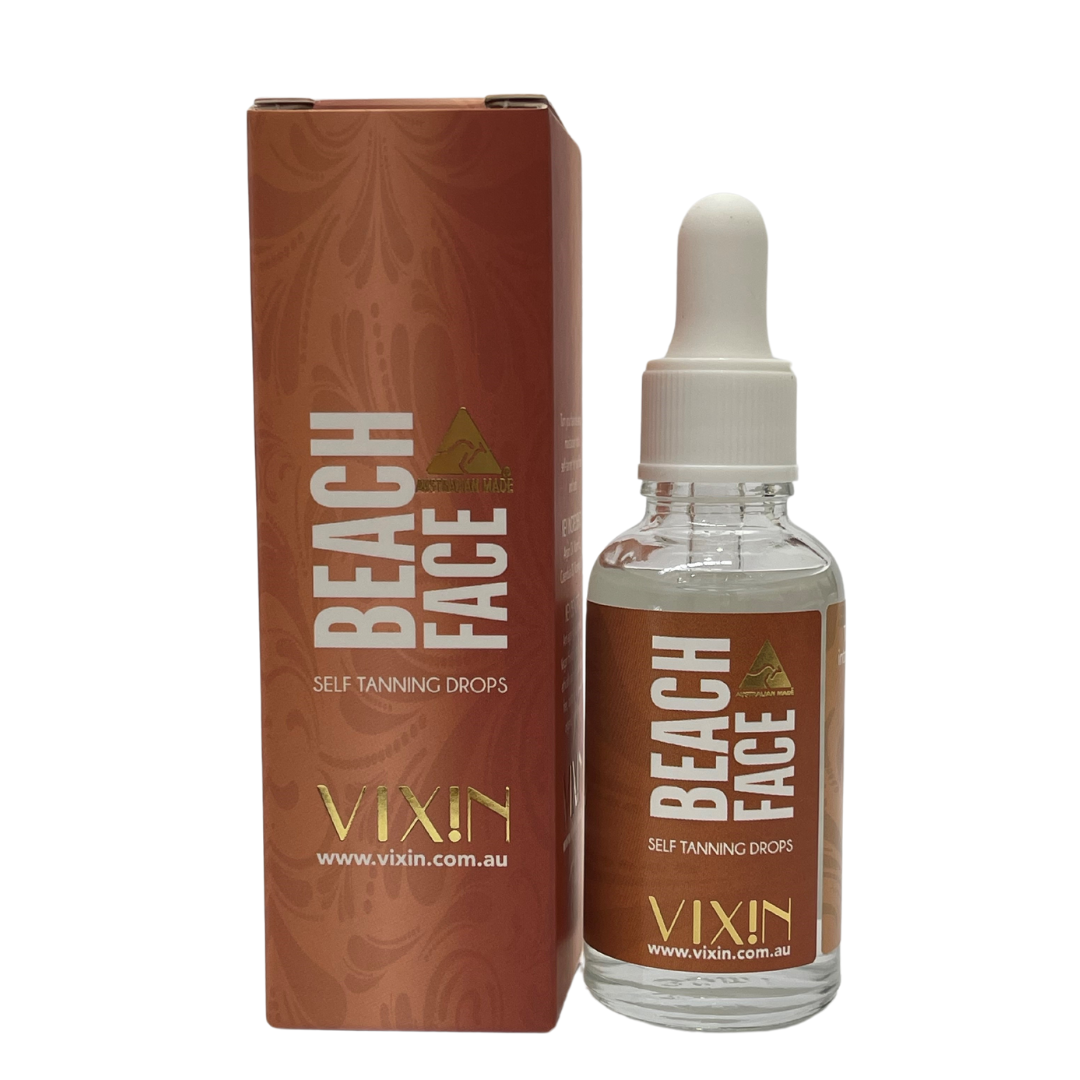 Beach Face - Faux Glow Face & Body Self Tanning Drops 30mL