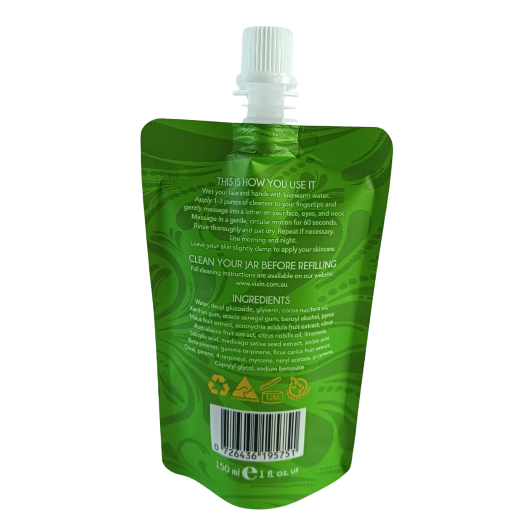 Refill Pouch - Clean Team All In One Cleanser & Tone 150mL