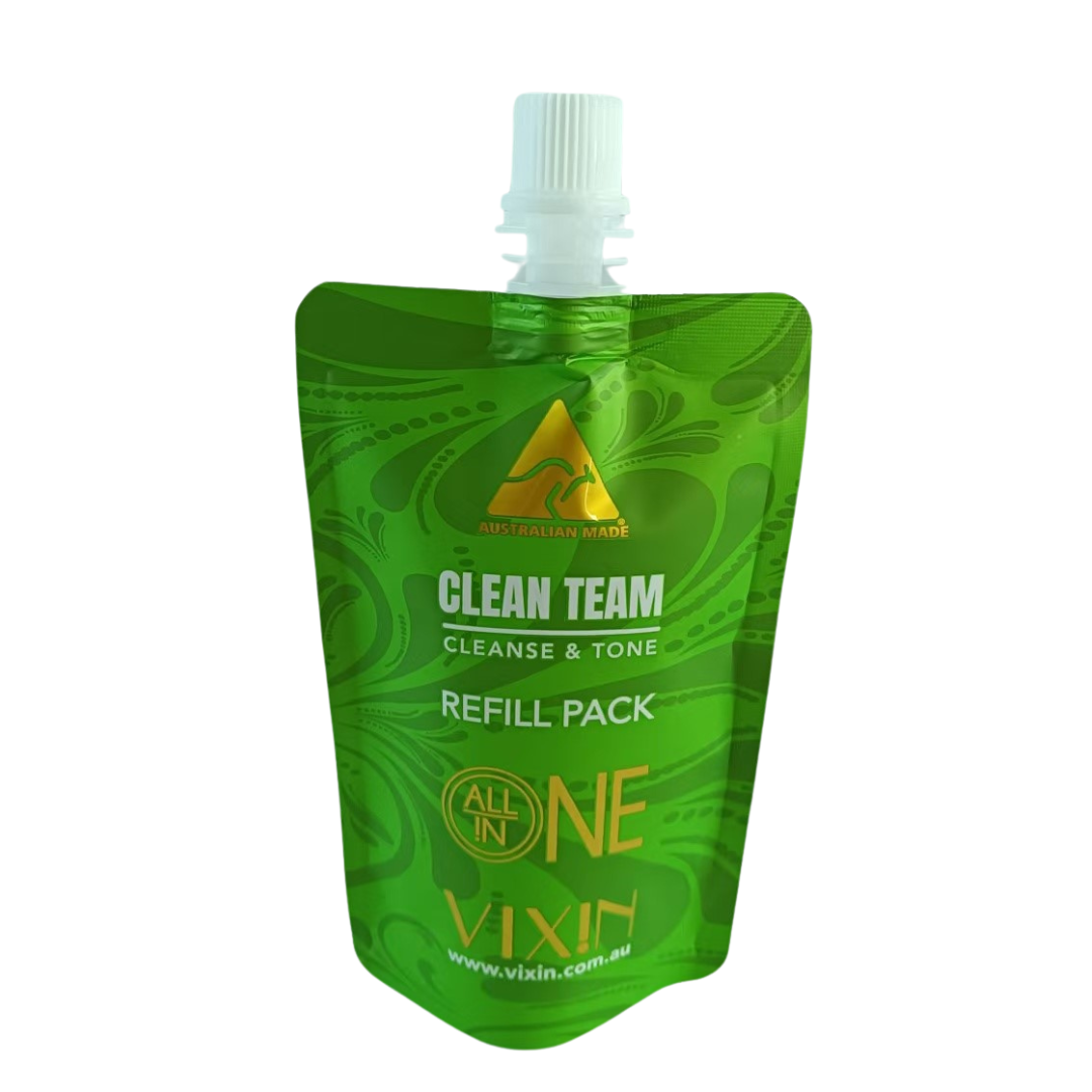 All In One Duo with Clean Team Cleanse & Tone Refill/Travel Edition