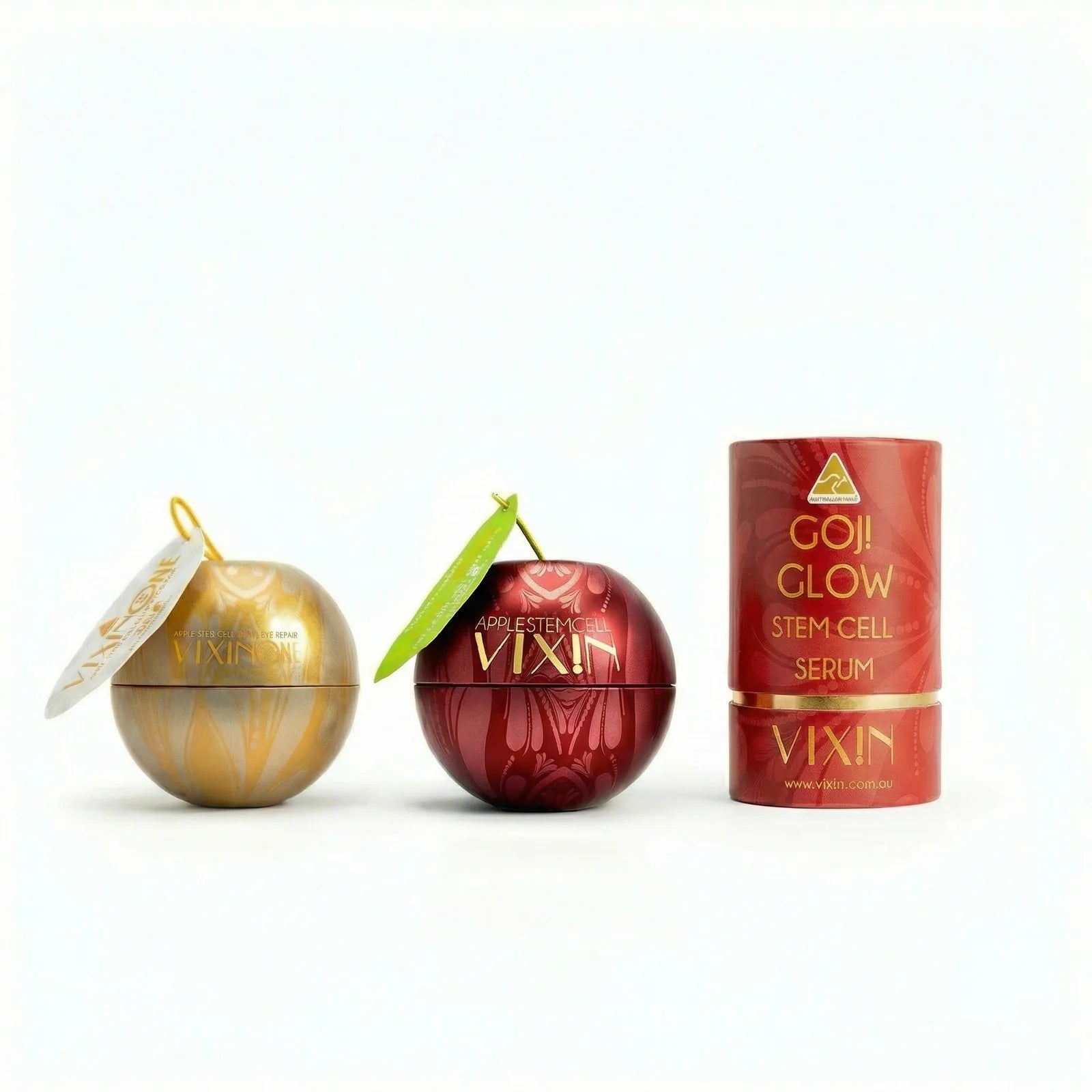 Vixin 3 Step All In One Skin Smart System – cleanse, treat and moisturise, certified Australian made