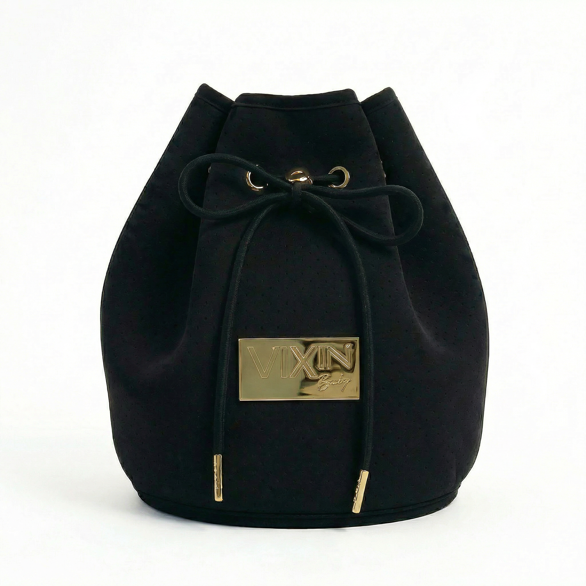 Vixin cosmetic drawstring pouch – beauty organiser bag in 3 colours, Australian brand black and gold