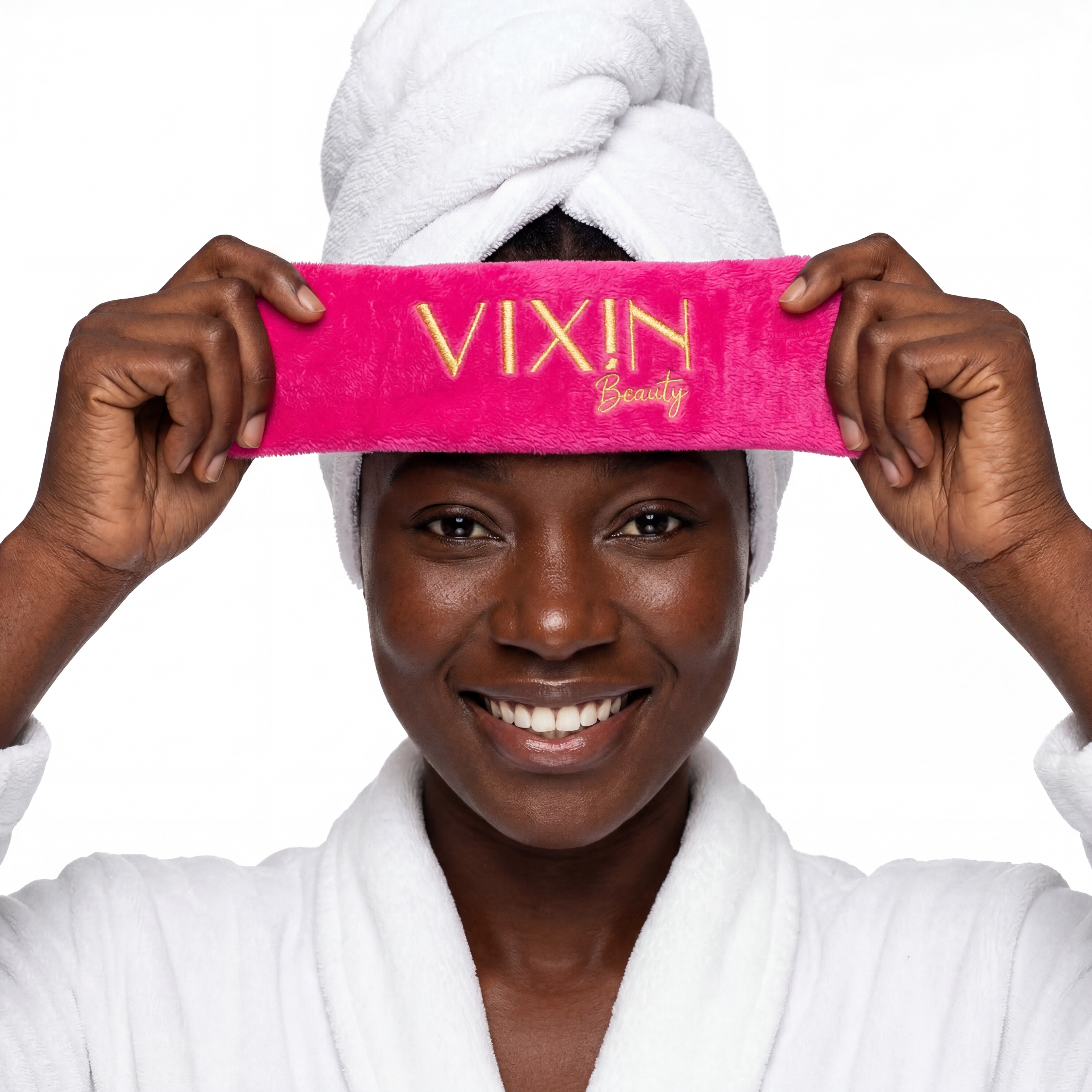 Vixin Spa head band – reusable cloth in 5 colours, Australian skincare tool