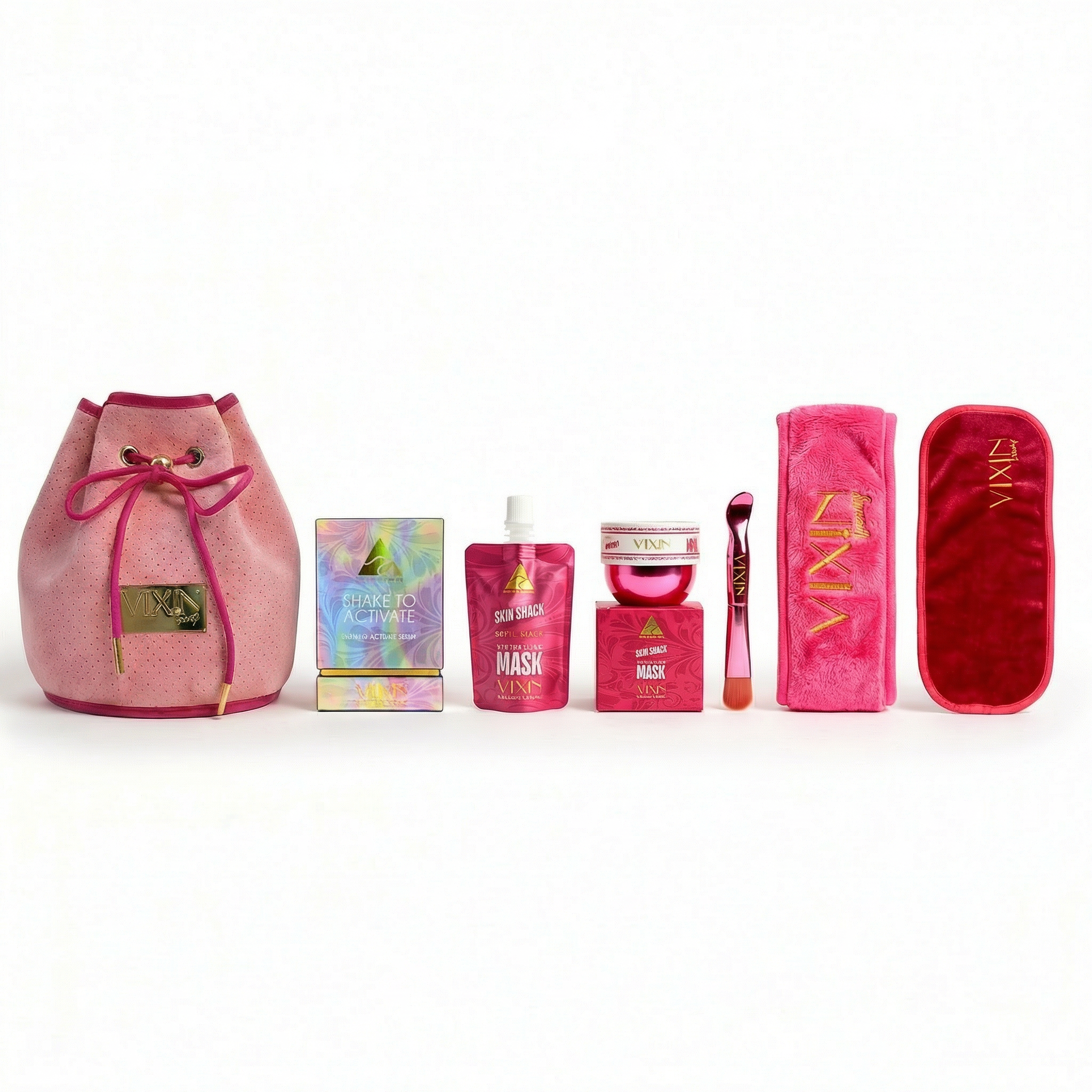 Vixin Ultimate Pink Pack – Super Vita Serum and Jelli Mask complete skincare bundle, Australia