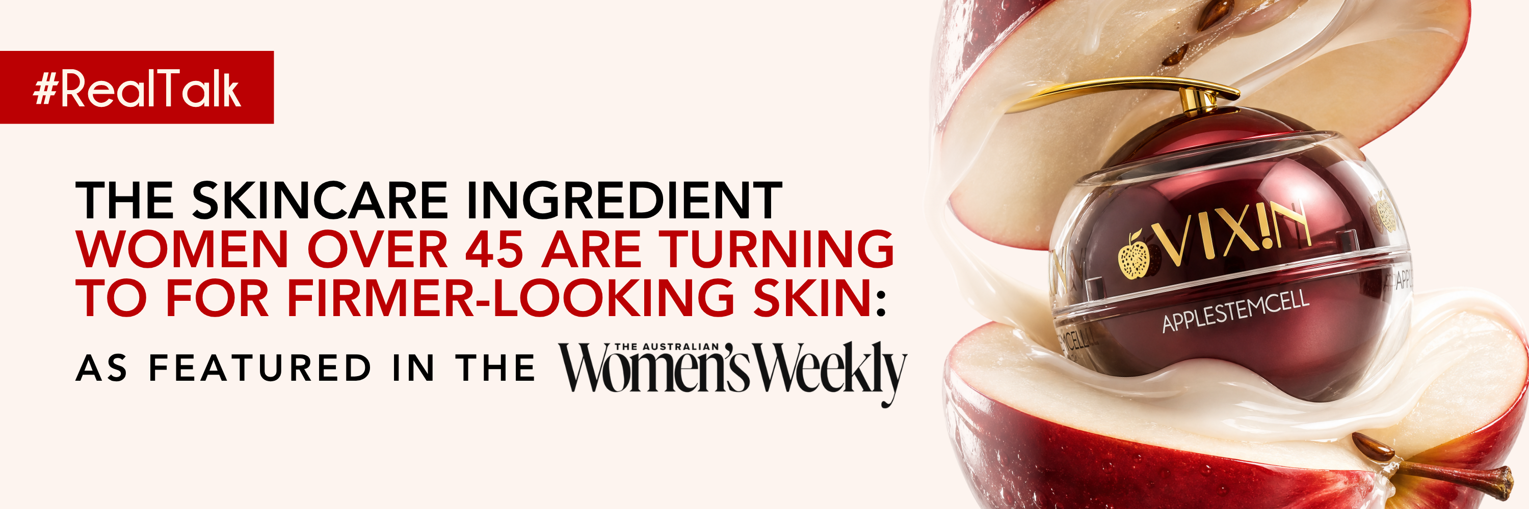 The Skincare Ingredient Women Over 45 Are Turning To for Firmer-Looking Skin: As Featured in The Australian Women's Weekly