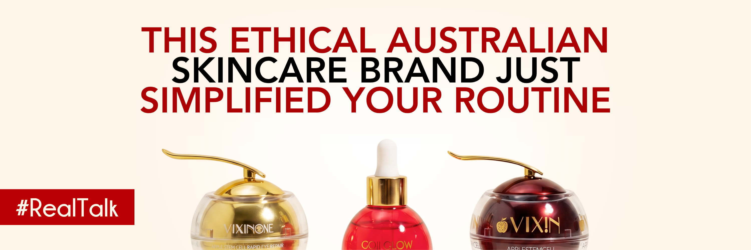 Featured in The Australian Women’s Weekly, discover why VIXIN Beauty is simplifying skincare with a powerful three-step routine built for real results, not complexity.