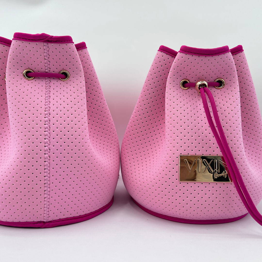 Pretty In Pink VIXIN Cosmetic Drawstring Pouch
