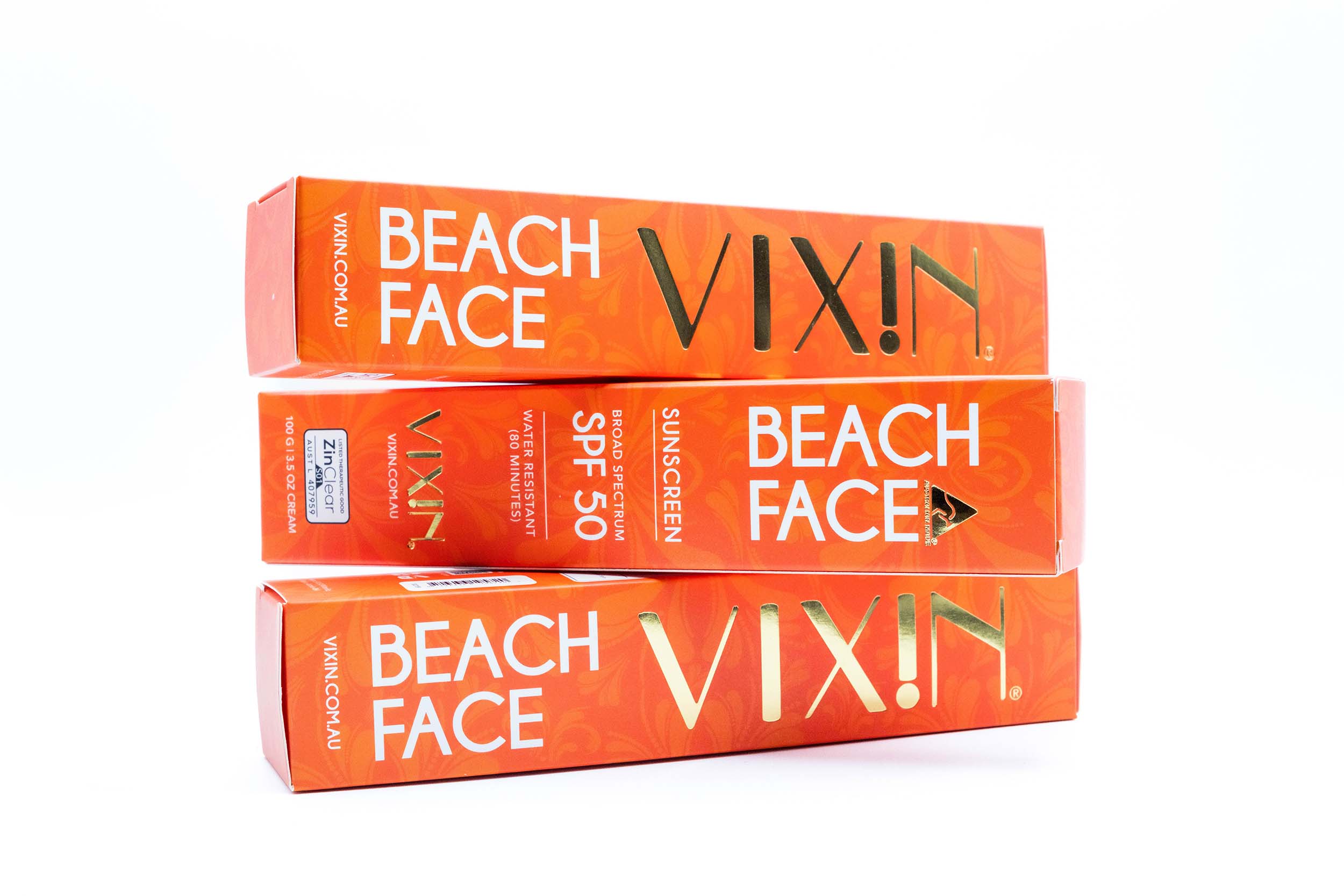 VIXIN SPF 50 SUN SERUM SUNSCREEN - BEACH FACE 100 mL