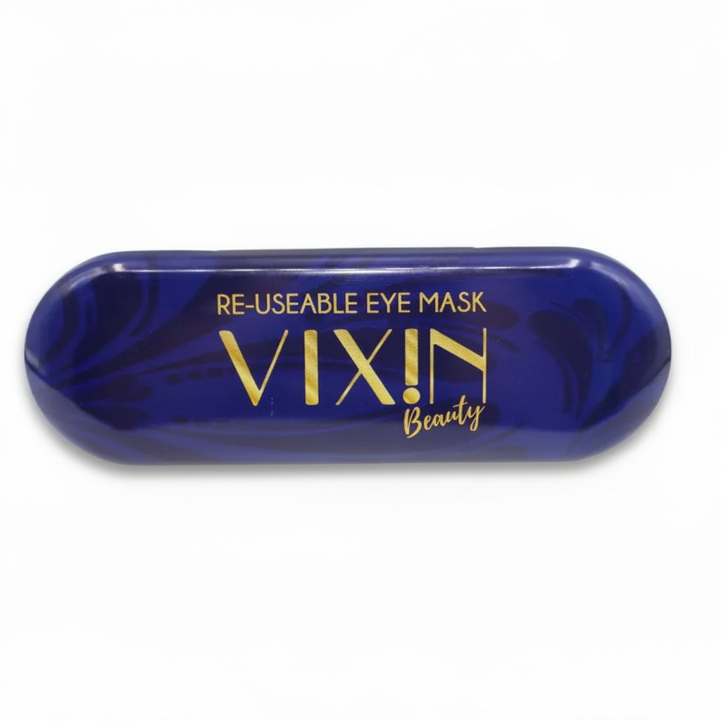Vixin Re-Usable Eye Mask with travel tin box – hydrating reusable eye treatment, Australian skincare